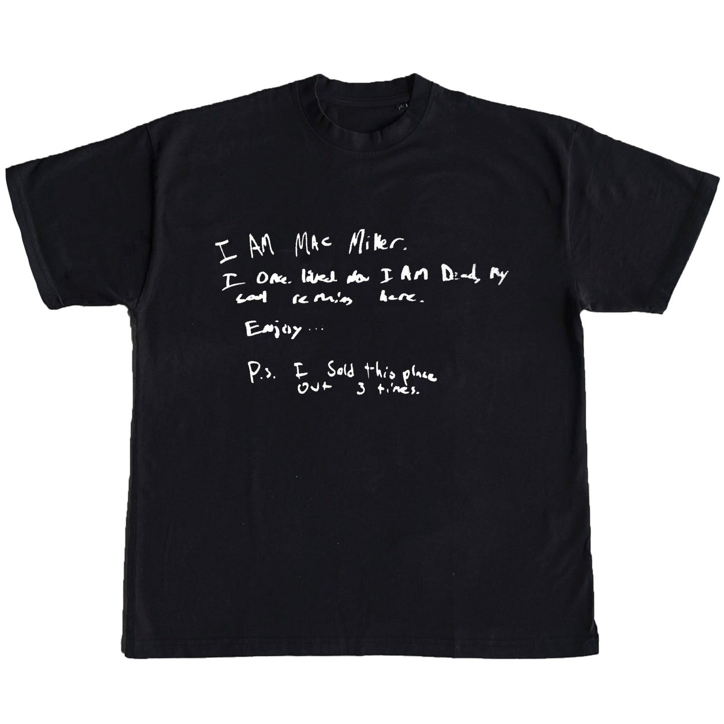 "I Am Mac Miller" T-Shirt - Black