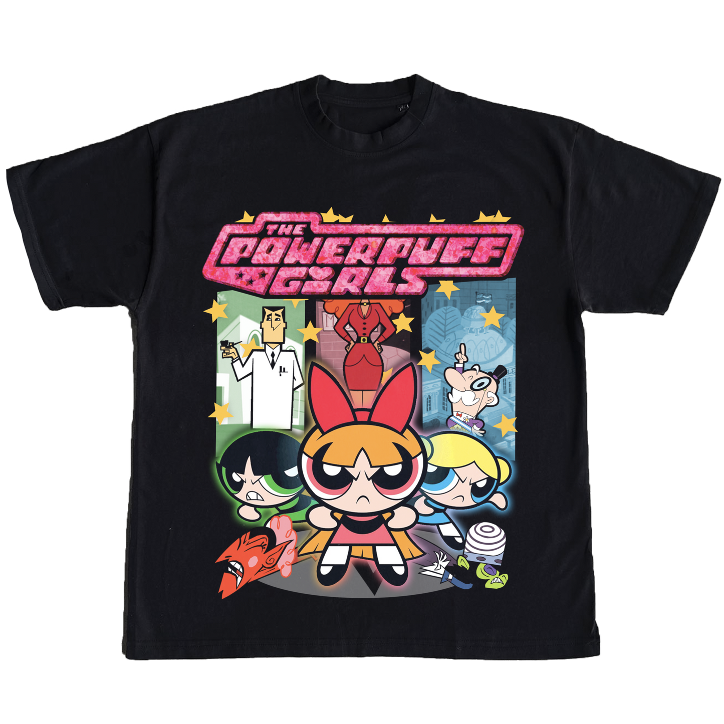 Vintage powerpuff hot sale girl tee