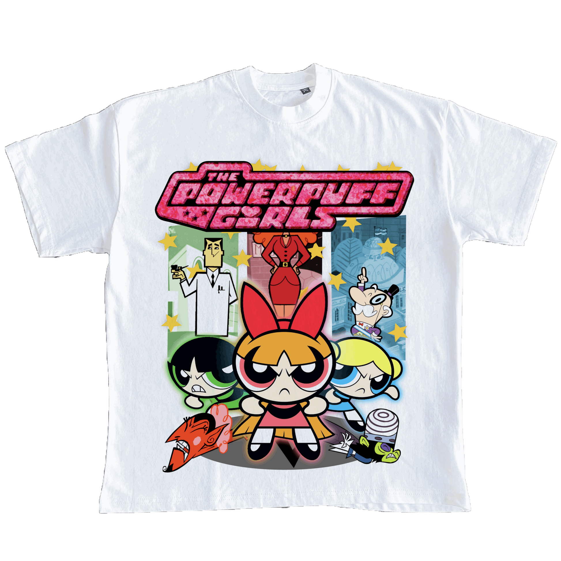 PowerPuff Girls Bootleg Vintage T-Shirt - OUTTATHETRUNK