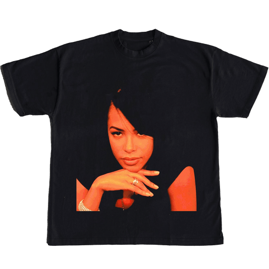 Aaliyah Portrait T-Shirt