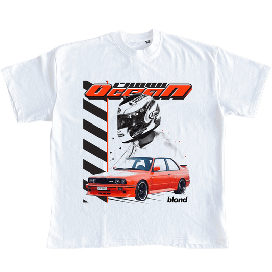 Frank Ocean Bootleg Vintage Racing T-Shirt - OUTTATHETRUNK
