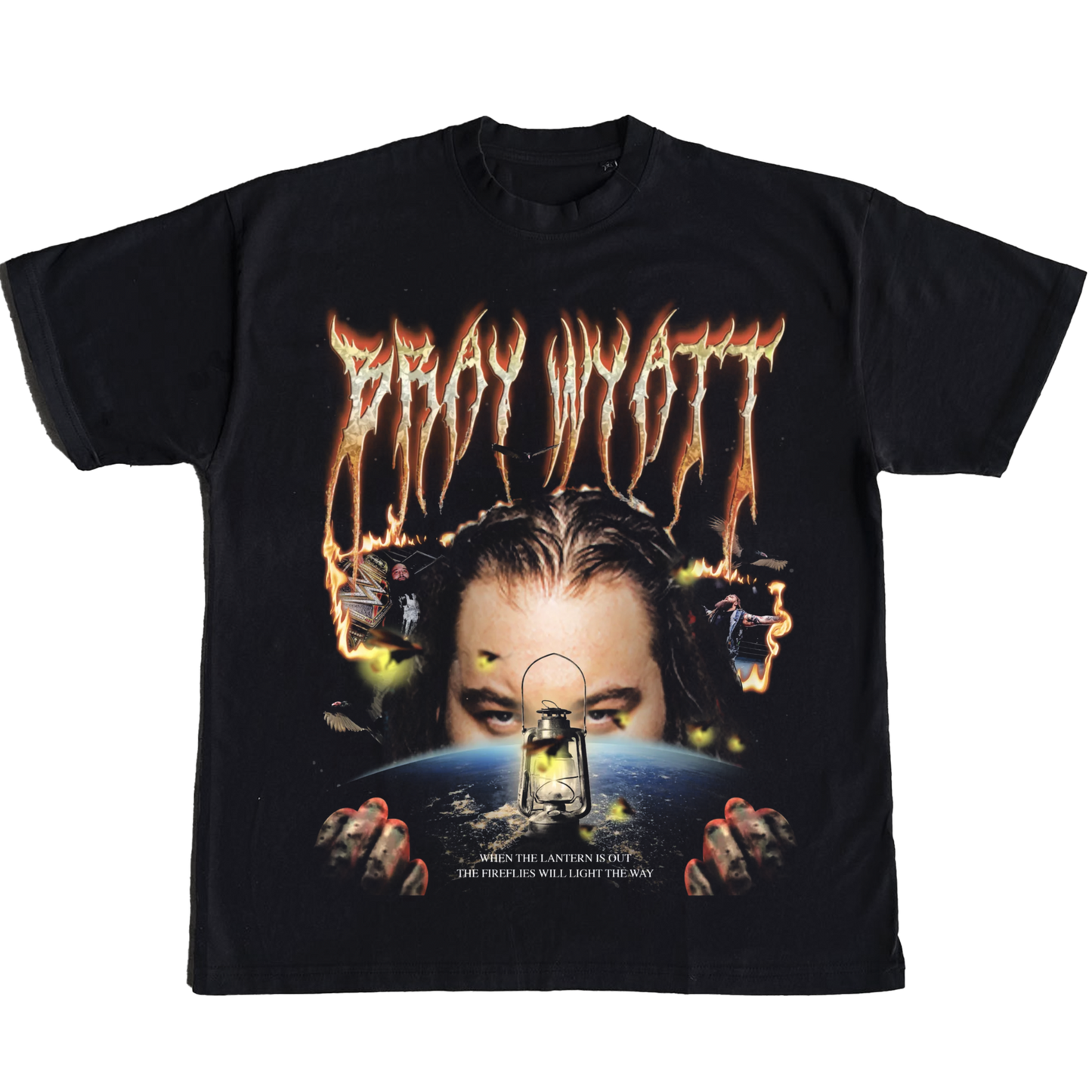 Wyatt Bootleg Vintage Wrestling T-Shirt - OUTTATHETRUNK