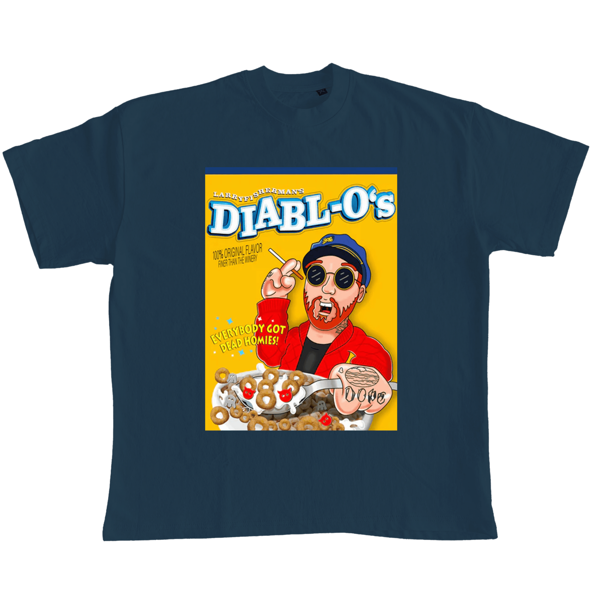 "Diabl-O's" Cereal Bootleg Vintage T-Shirt - OUTTATHETRUNK