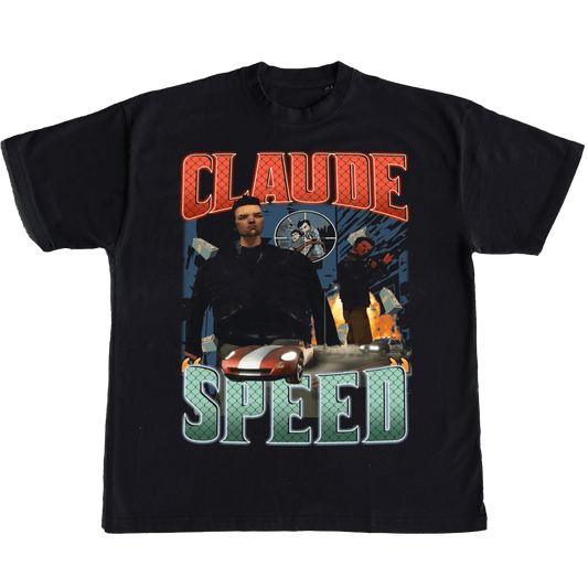 "Claude" Bootleg Vintage T-Shirt - OUTTATHETRUNK