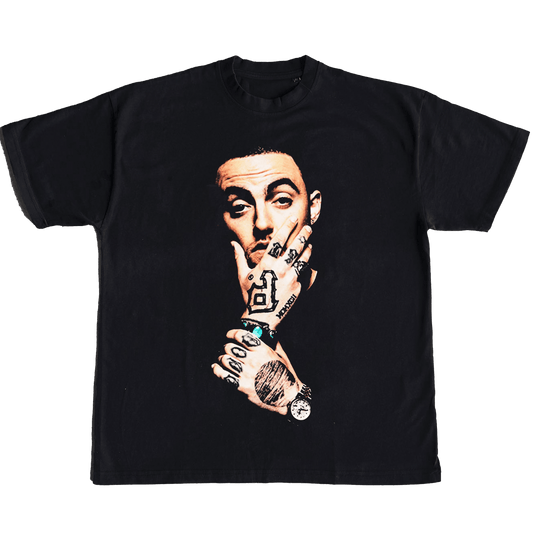 Mac Miller Portrait T-Shirt - OUTTATHETRUNK