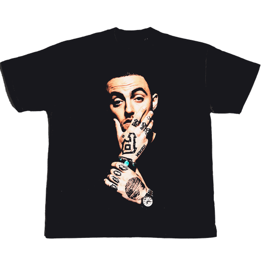 Mac Miller Portrait T-Shirt - OUTTATHETRUNK