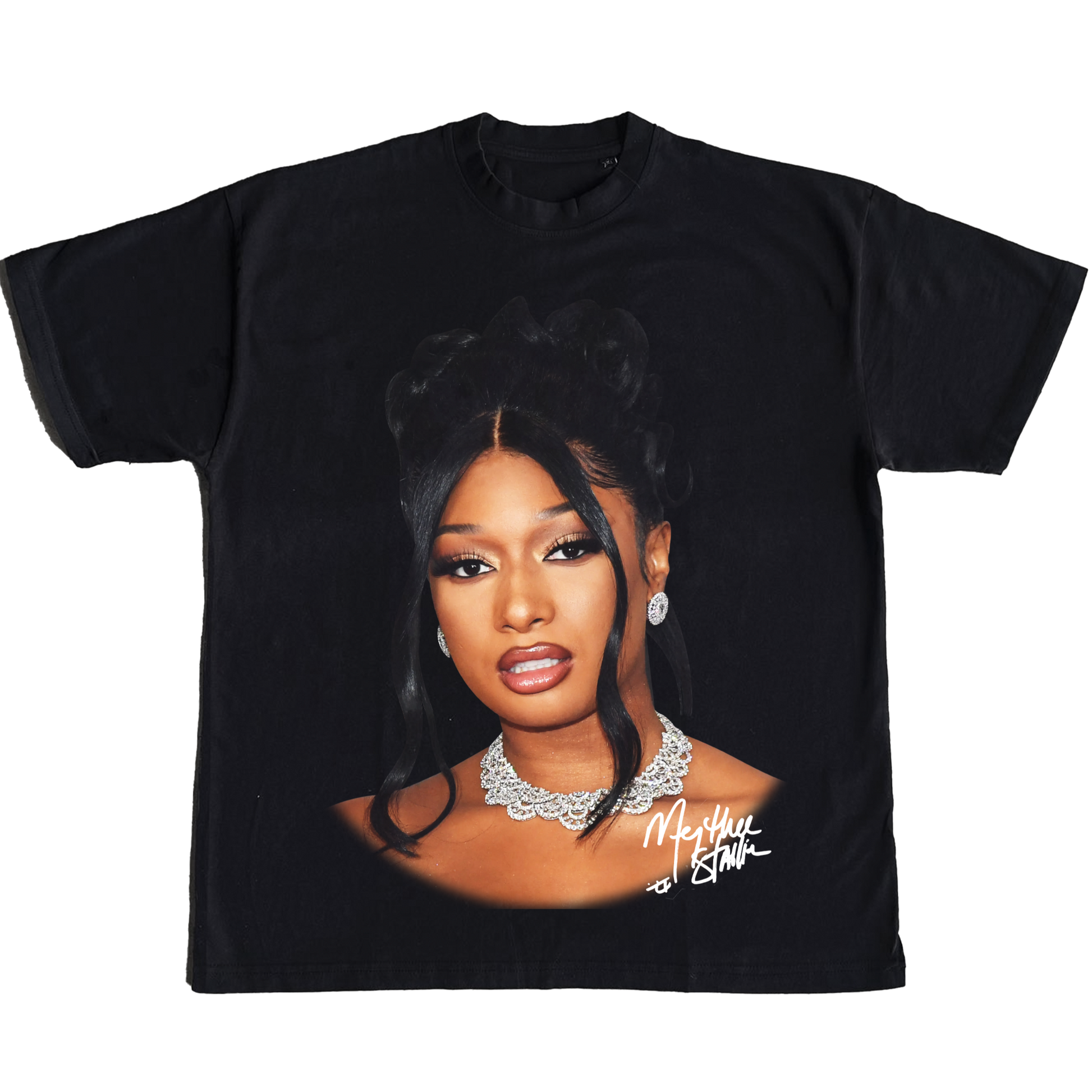 Megan Thee Stallion "Signature" Bootleg Vintage Rap Tee - OUTTATHETRUNK