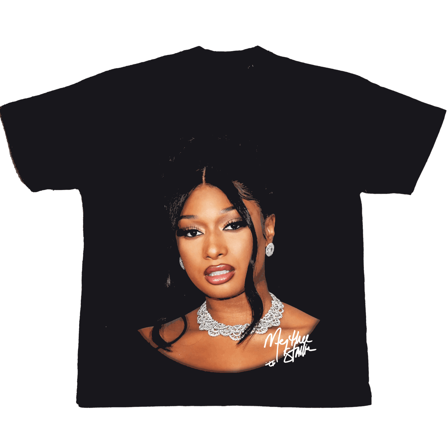 Megan Thee Stallion "Signature" Bootleg Vintage Rap Tee - OUTTATHETRUNK