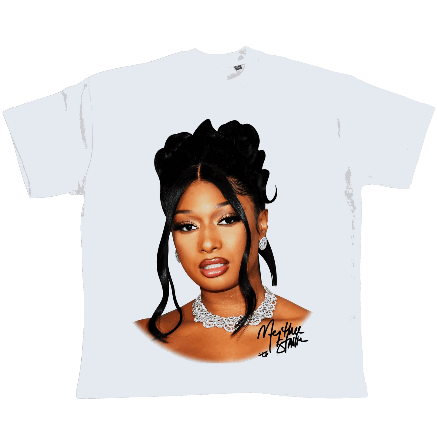 Megan Thee Stallion "Signature" Bootleg Vintage Rap Tee - OUTTATHETRUNK