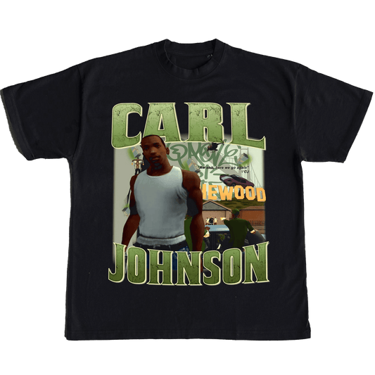 "Carl Johnson" Bootleg Vintage T-Shirt - OUTTATHETRUNK