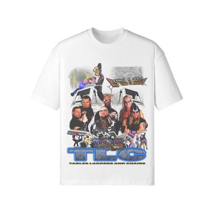 TABLES LADDERS AND CHAIRS TEE