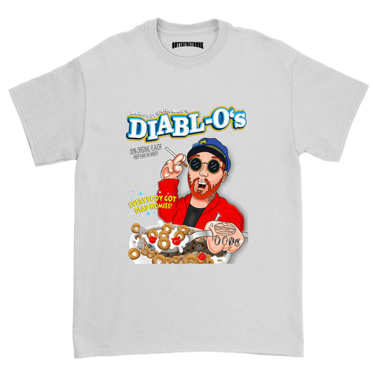 "Diabl-O's" Cereal Bootleg Vintage T-Shirt - OUTTATHETRUNK